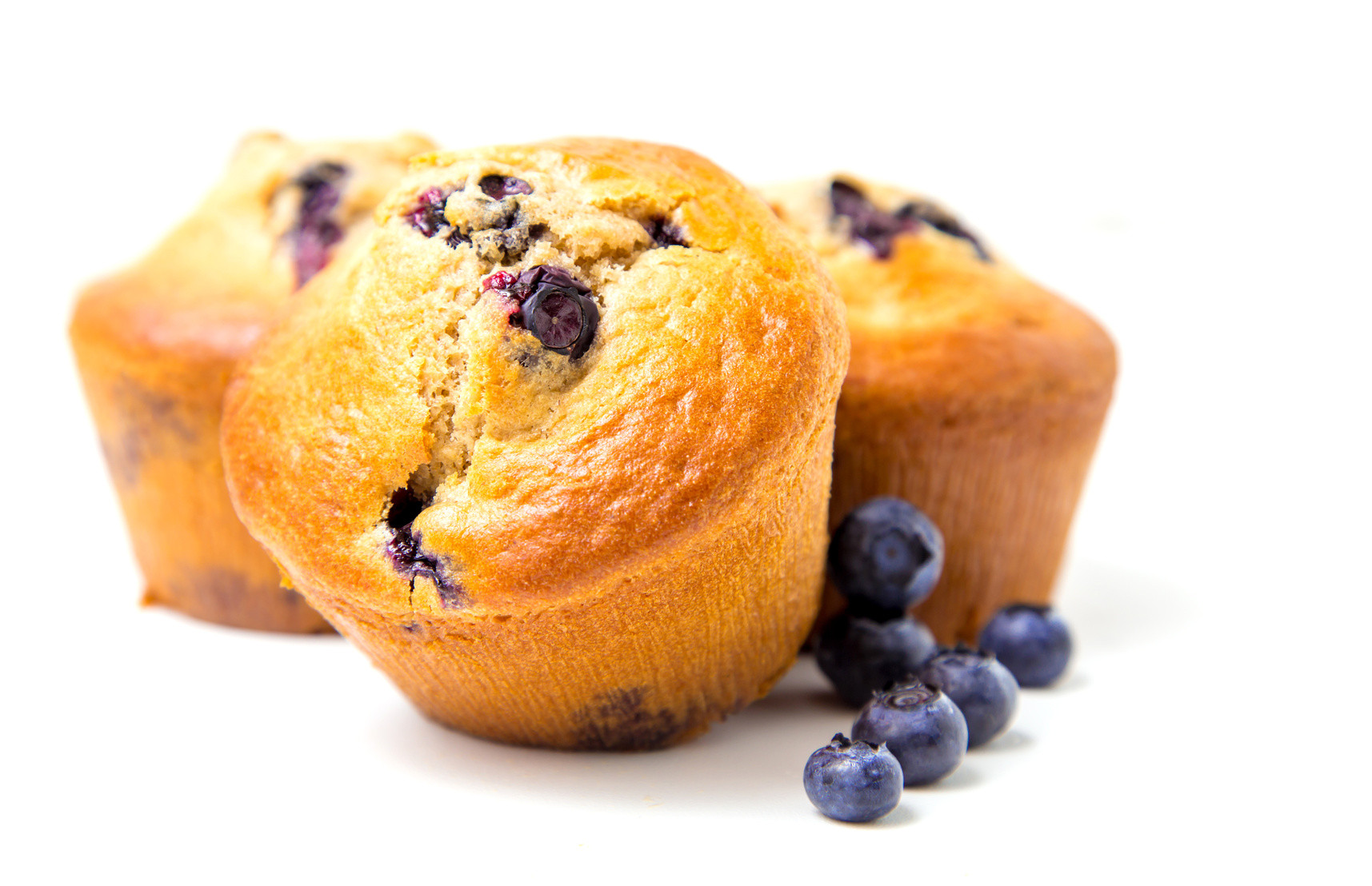 Muffin aux myrtilles