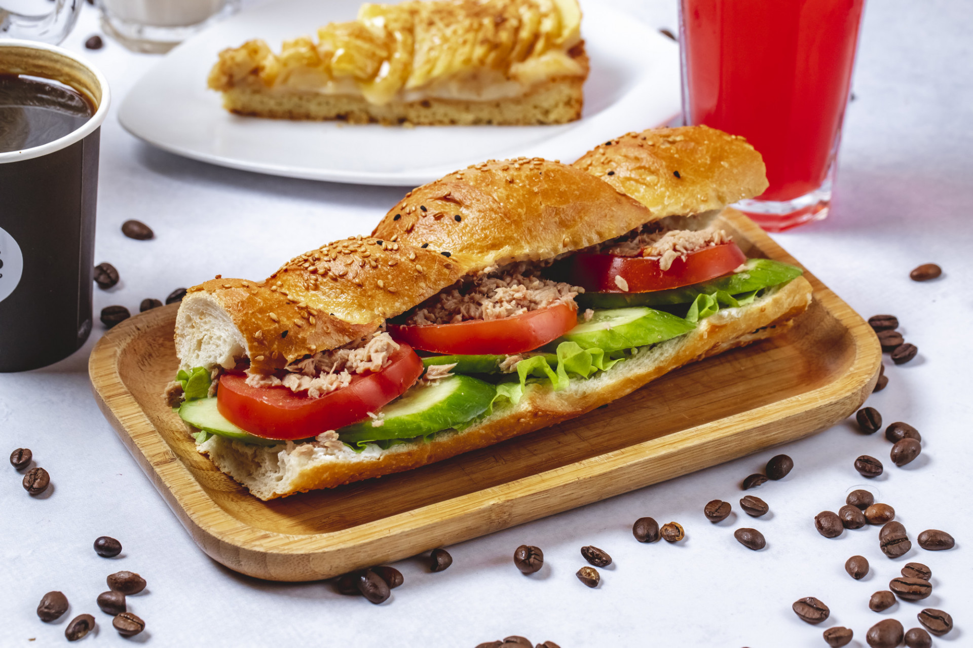 Sandwich Thon/Crudités