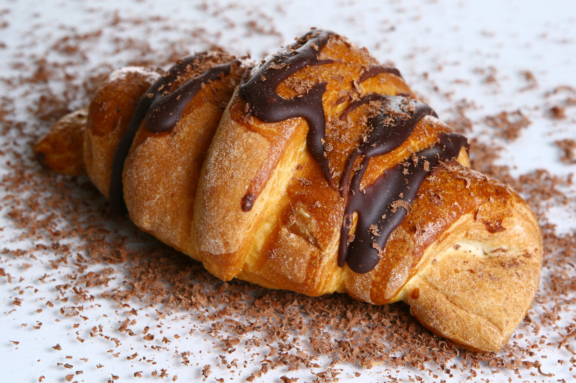 Croissant au chocolat